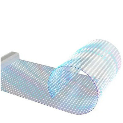 Πλήρης χρωματική διαφανής οθόνη LED, Δείτε μέσα από το διαφανές γυαλί LED οθόνη τοίχος